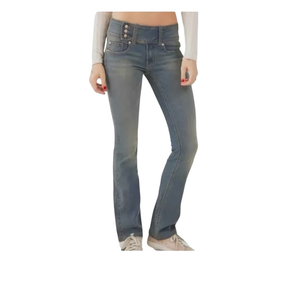 BDG Blue Boot Cut Jeans with Stretch